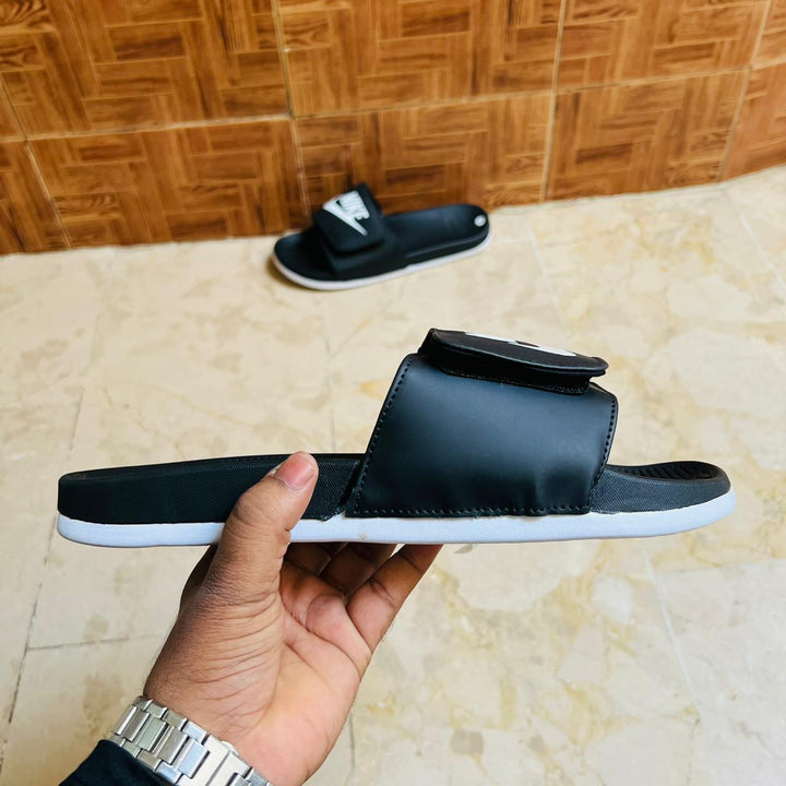 Nk Comfortable Slippers 502 - Black