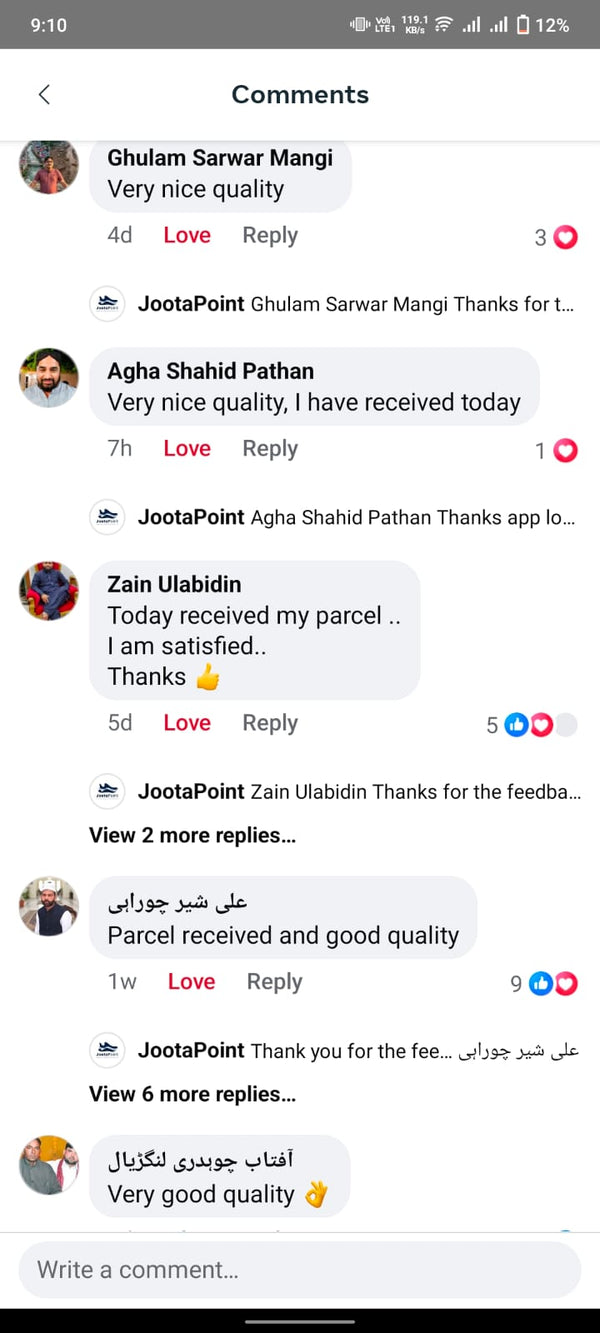 Customer review 1